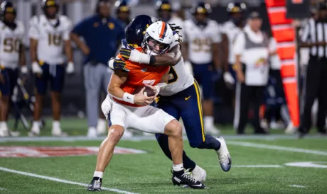 West Virginia takes down No. 25 Virginia, 38-27